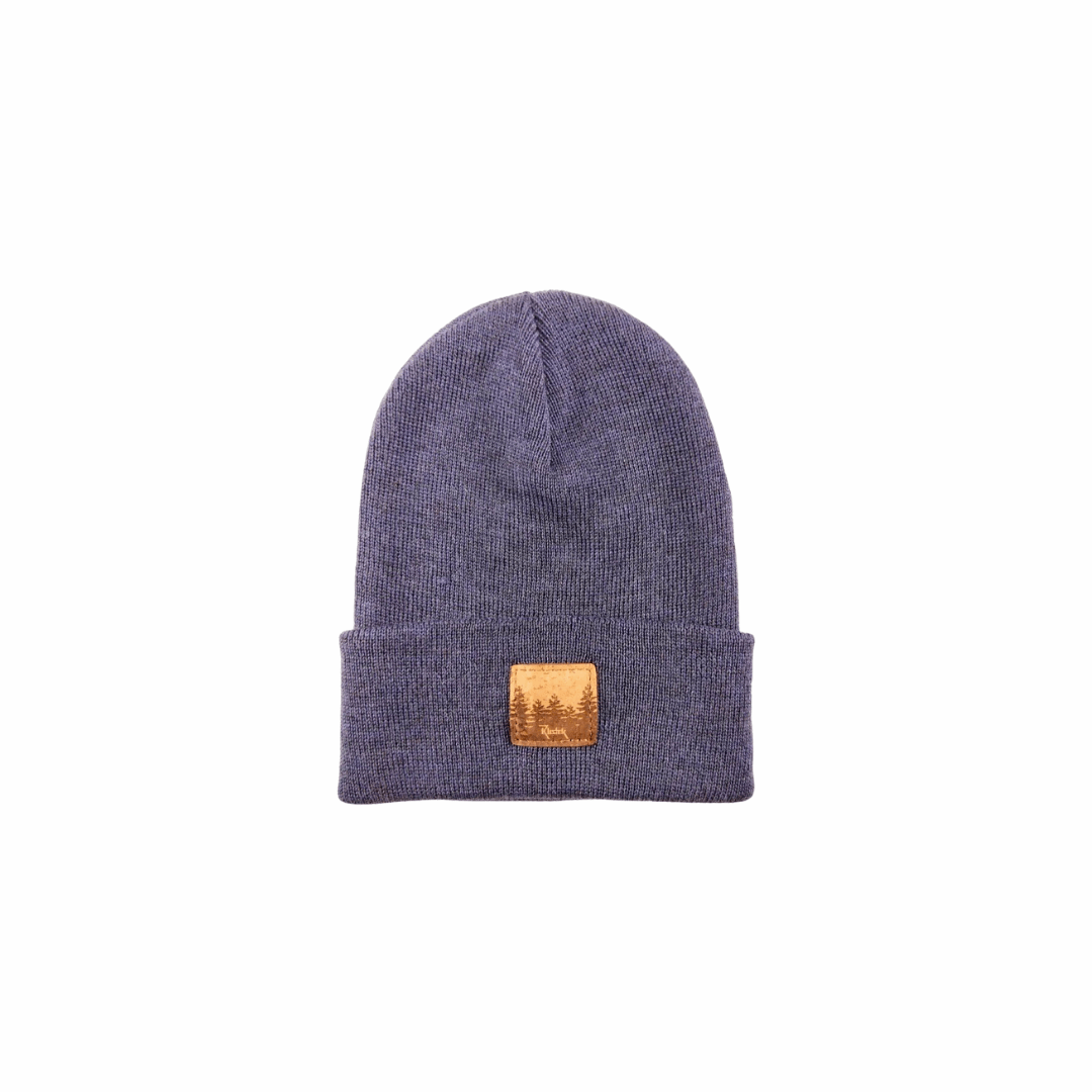 Treeline Beanie With Cork Leather Tag