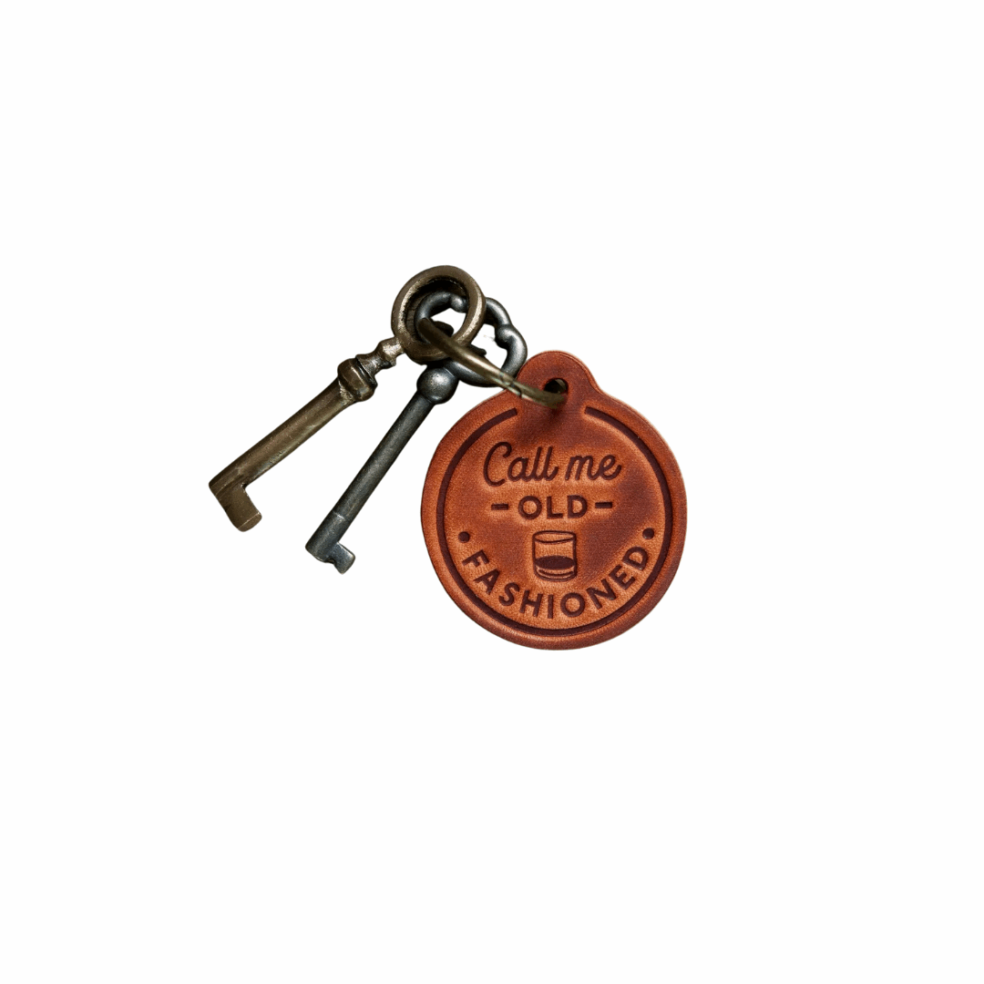 Call Me Old Fashioned Keychain