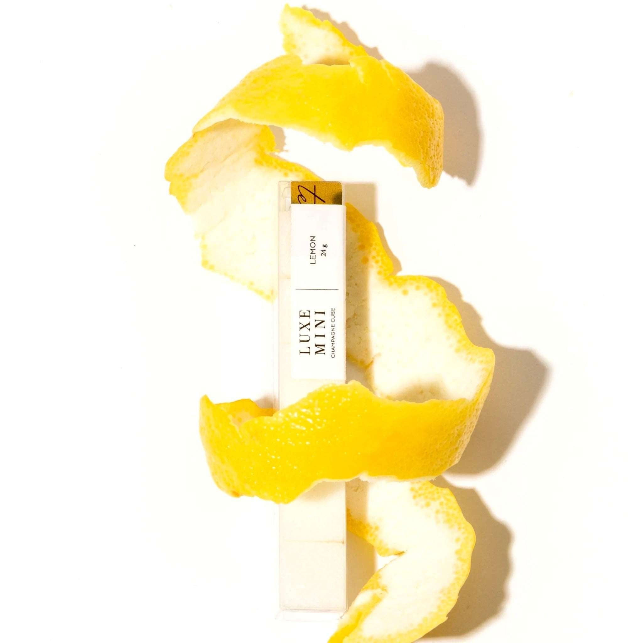 Luxe Mini Mimosa Cubes- Lemon
