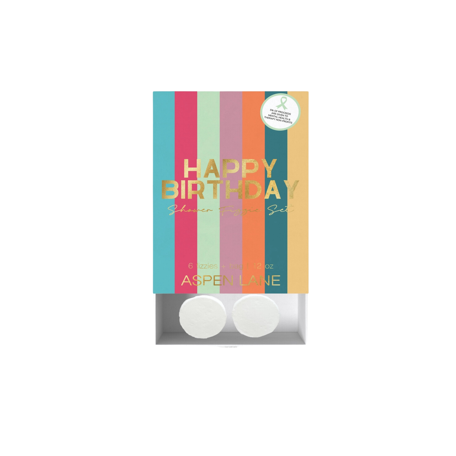Happy Birthday Shower Steamers - Set of 6