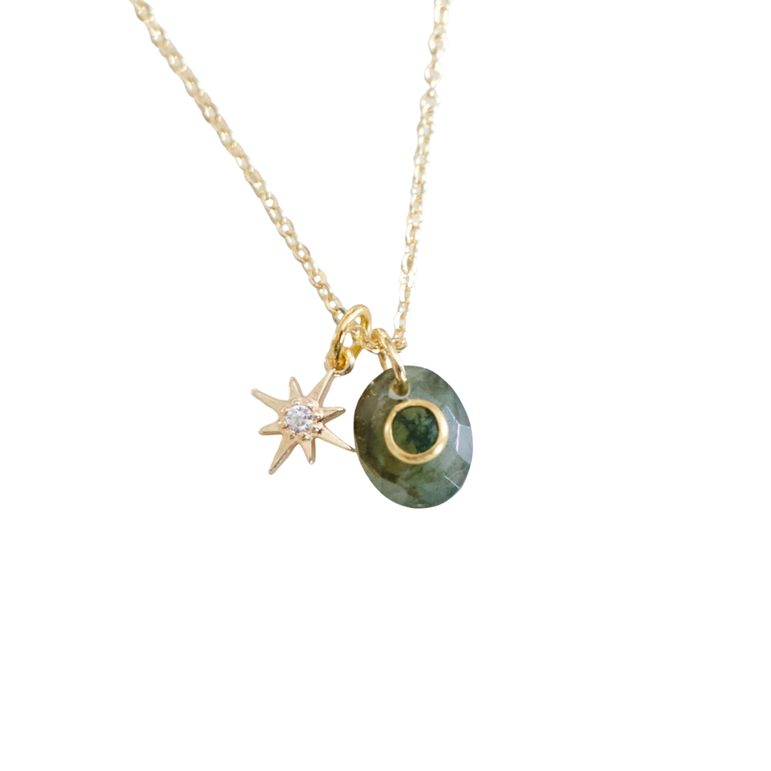 Celestial Charm Labradorite Necklace
