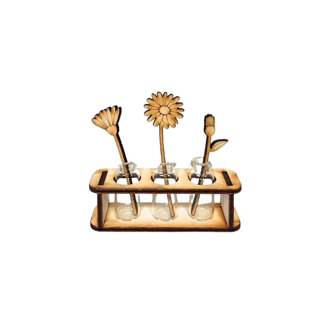 Tiny Propagation Wood Diffuser - Wildflowers