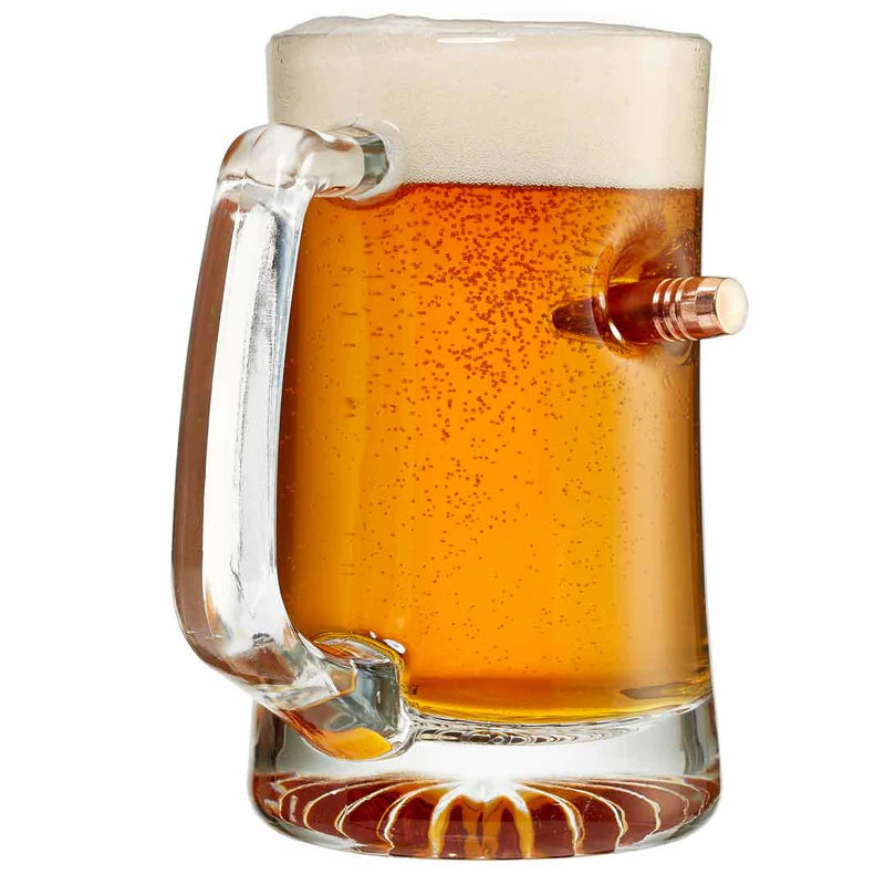 BenShot MugShot Bullet Beer Mug - 20 Oz.