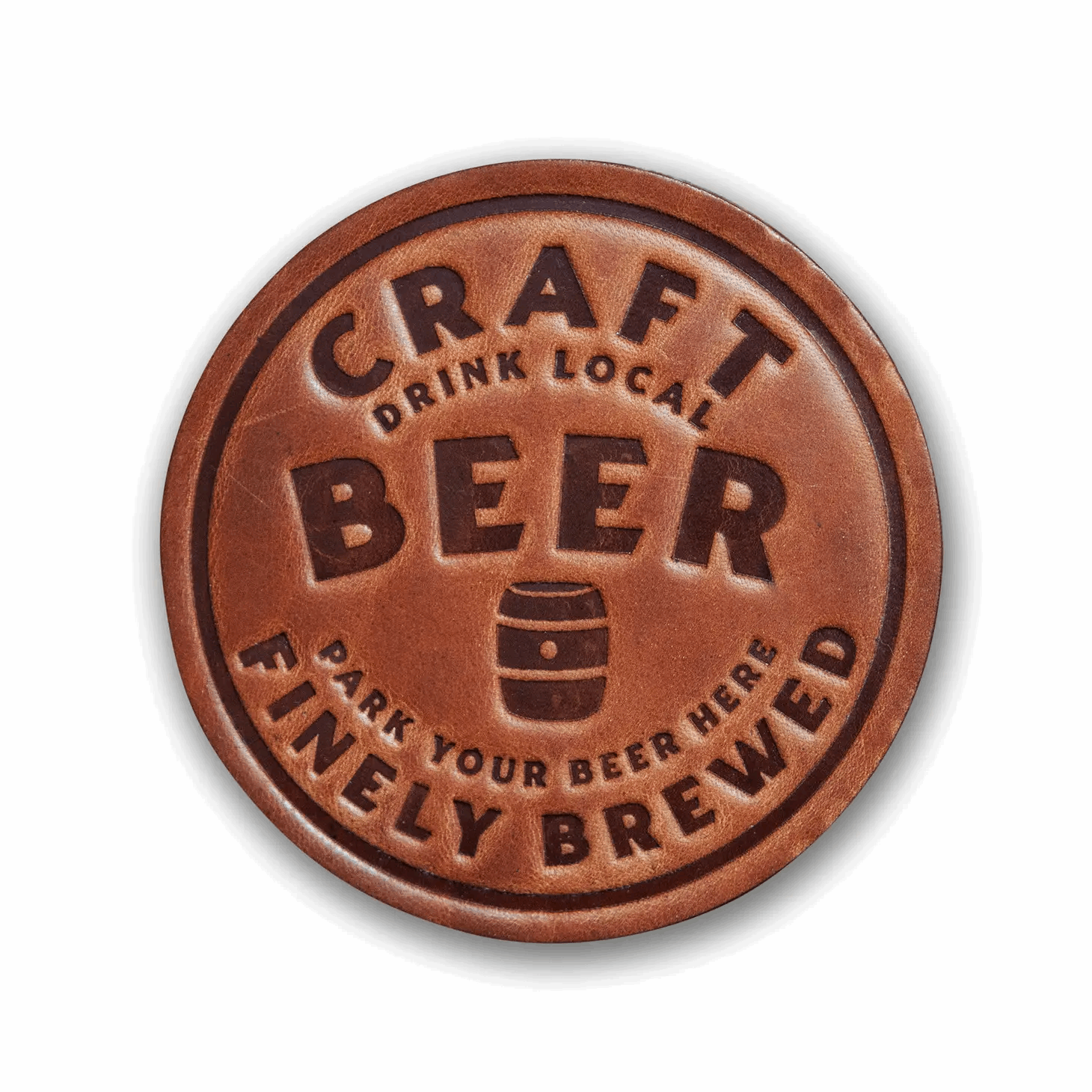 Sugarhouse Leather Coasters