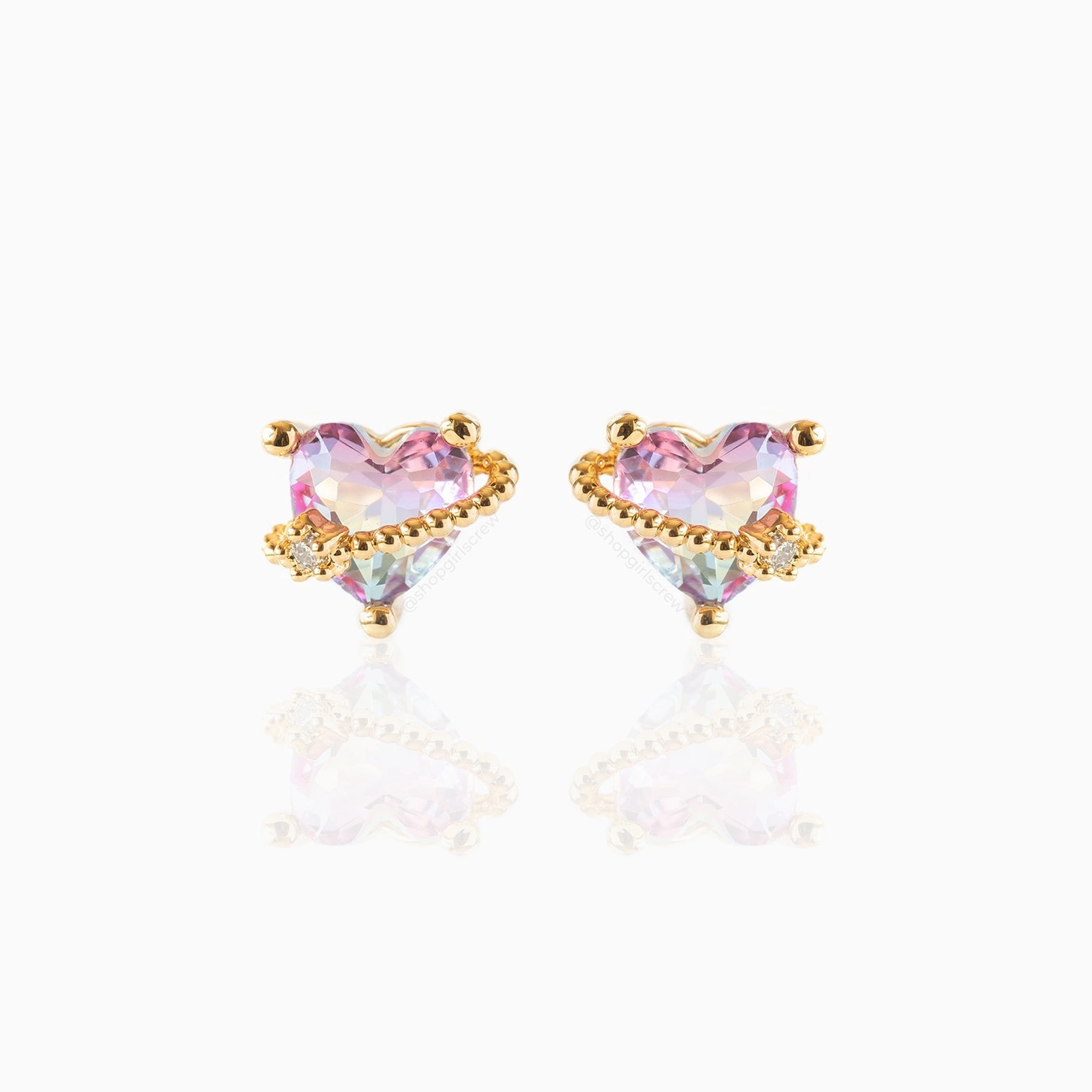 In Love Stud Earrings