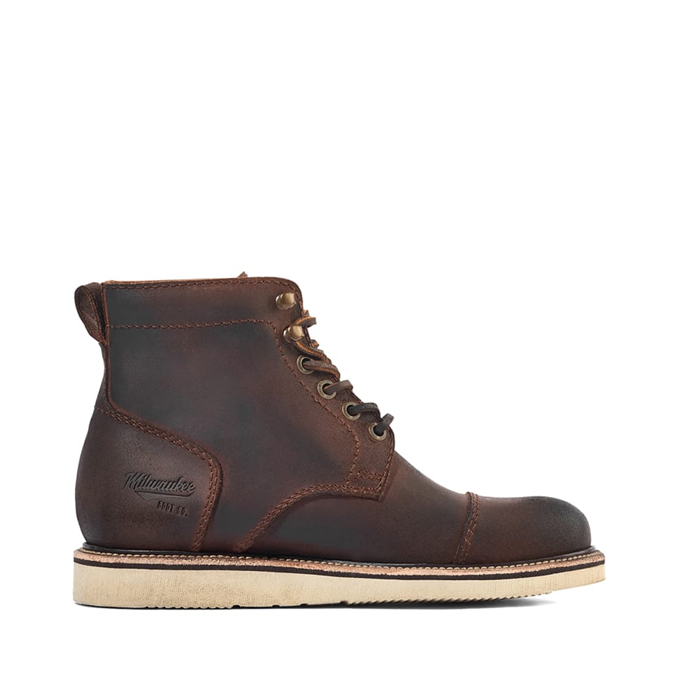 Milwaukee Boot Co. Brady Cap Toe - Gaucho