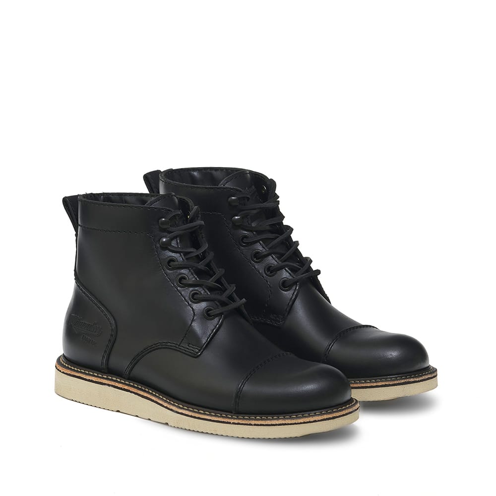 Milwaukee Boot Co. Brady Cap Toe Boot - Black