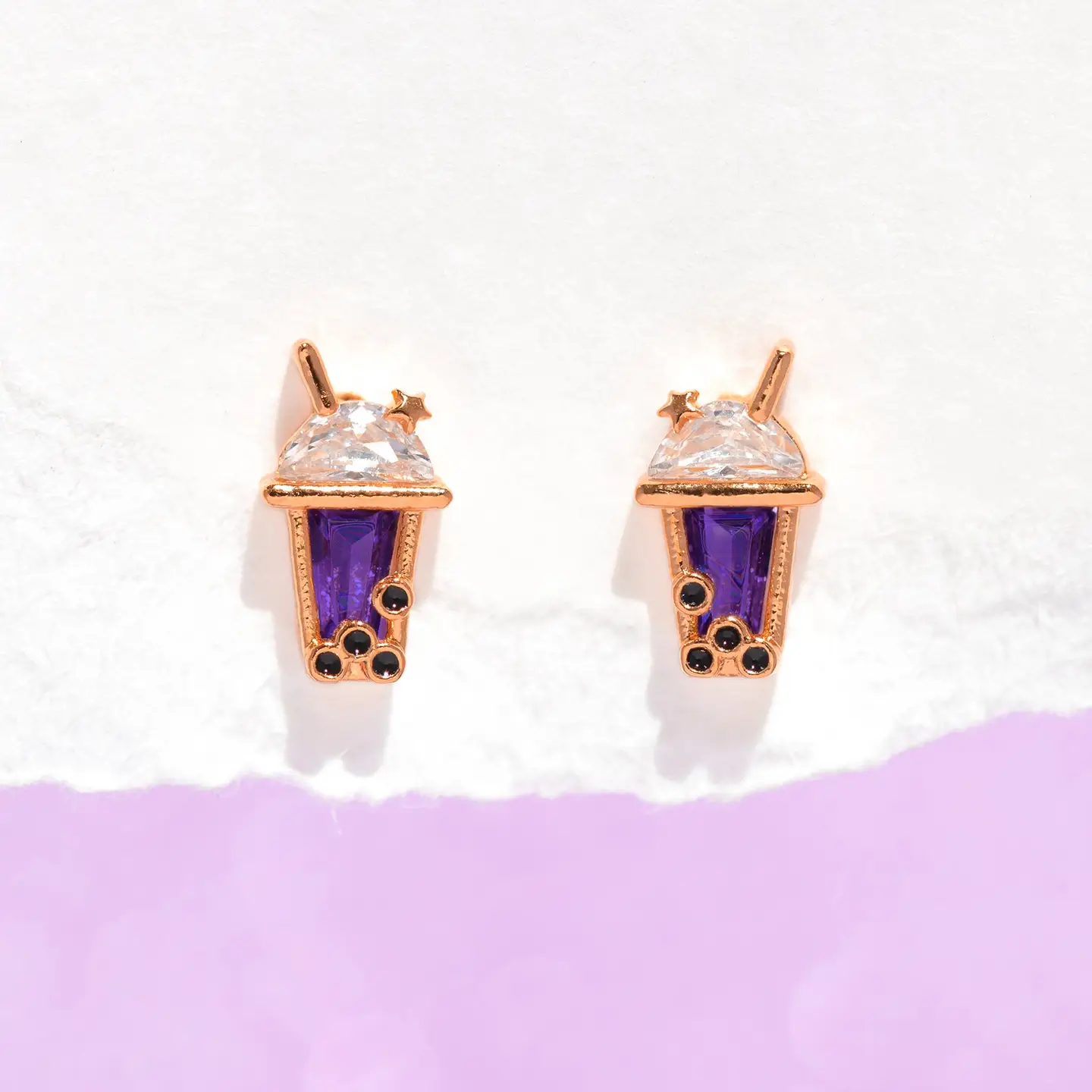 Boba Stud Earrings