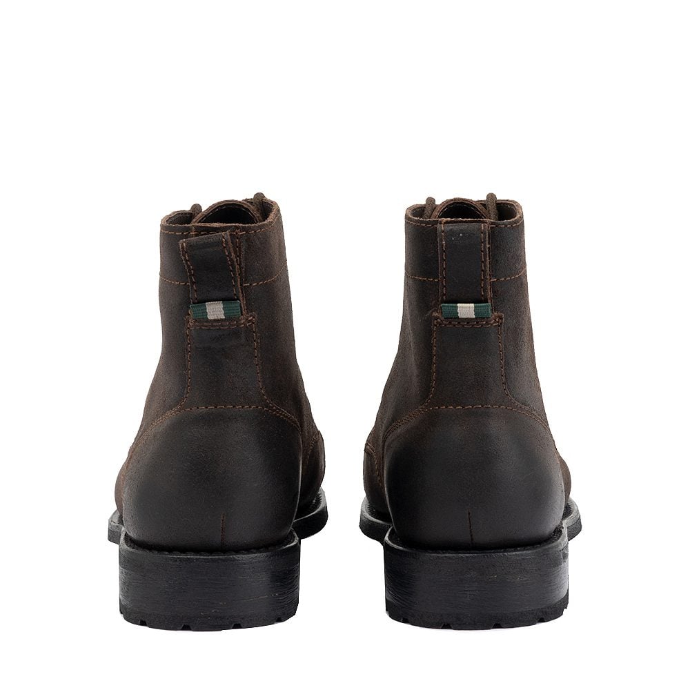 Milwaukee Boot Co. Pfister Cap Toe Boot - Chocolate