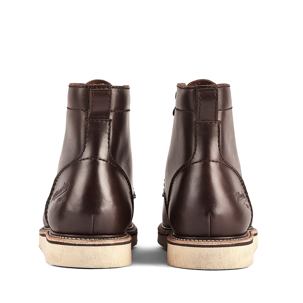 Milwaukee Boot Co. Bradford Moc Toe Boot - Dark Brown