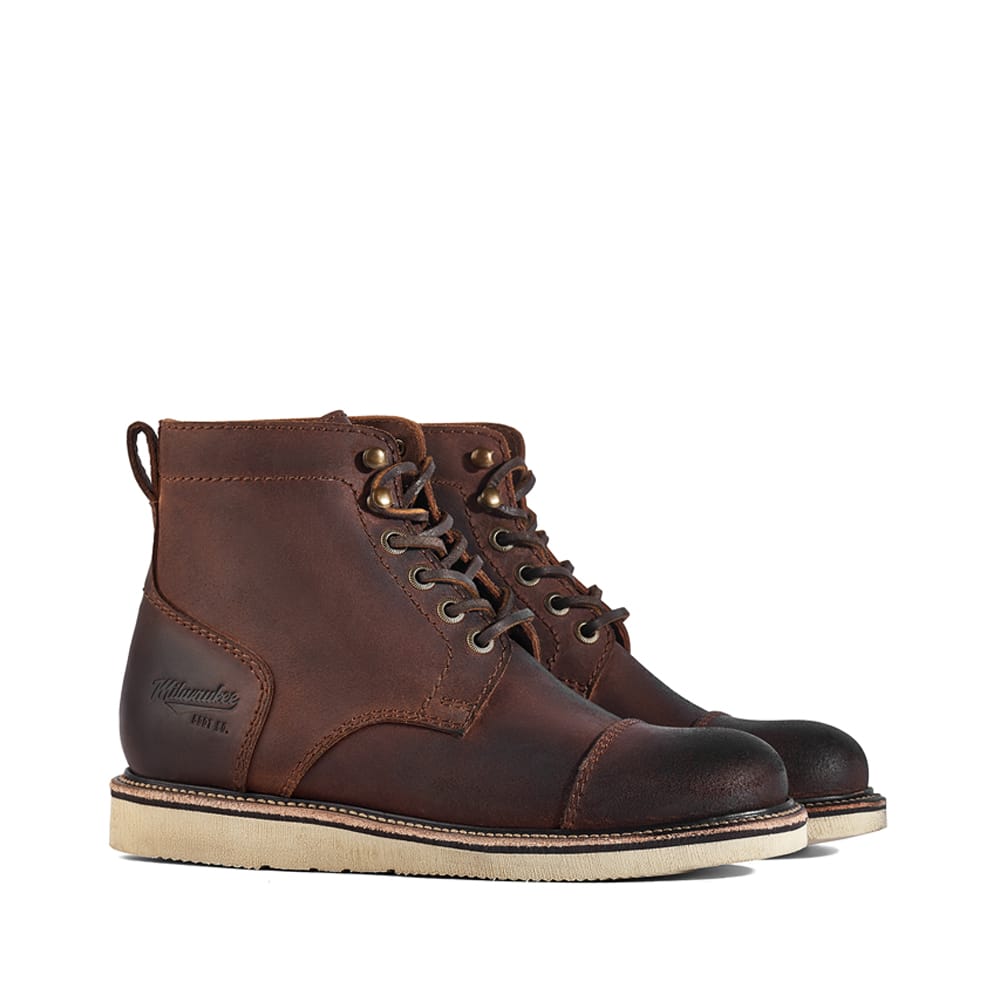 Milwaukee Boot Co. Brady Cap Toe - Gaucho