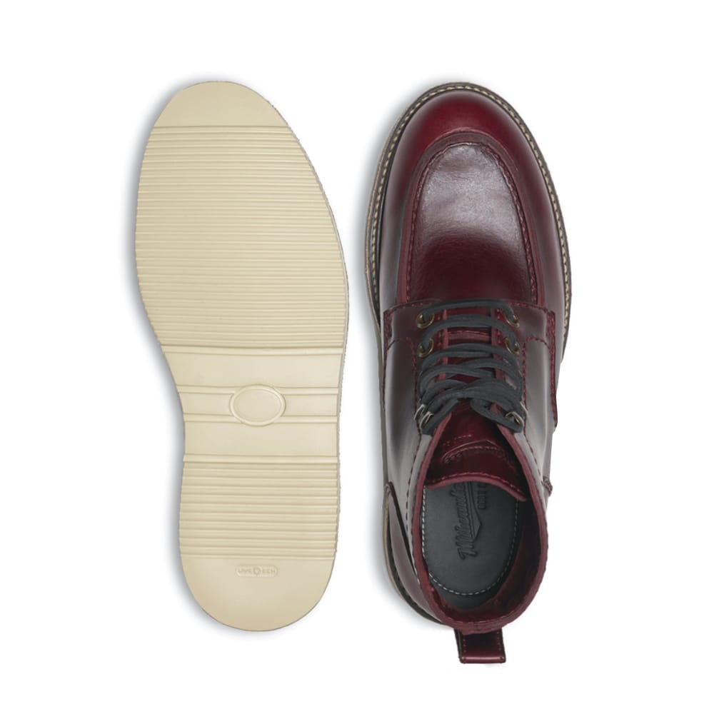 Milwaukee Boot Co. Bradford Moc Toe Boot - Oxblood