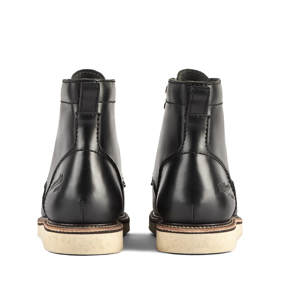 Milwaukee Boot Co. Bradford Moc Toe Boot - Black