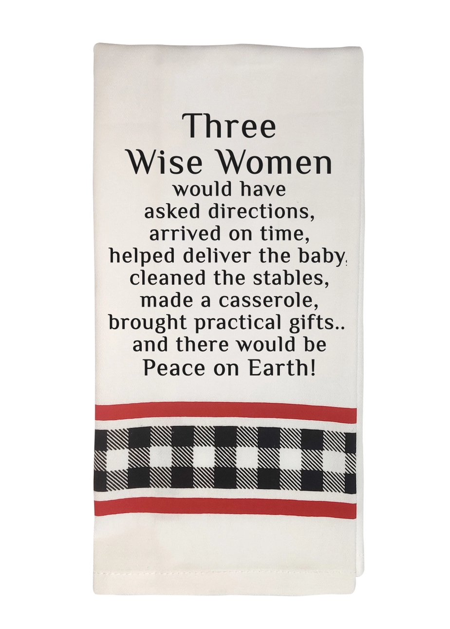 Three Wise Men - Tea Towel - Holiday · Ranch Junkie Mercantile LLC