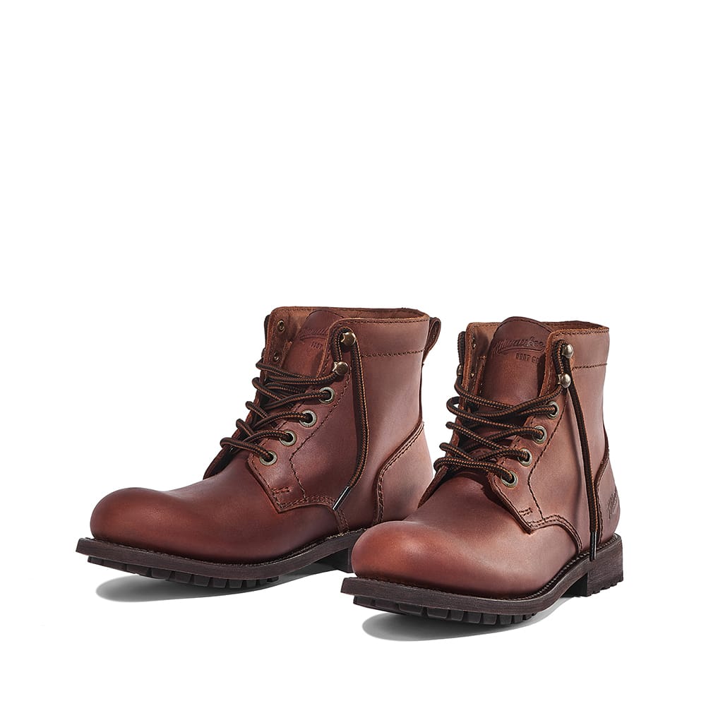 Milwaukee Boot Co. Pfister Plain Toe Boot - Scotch
