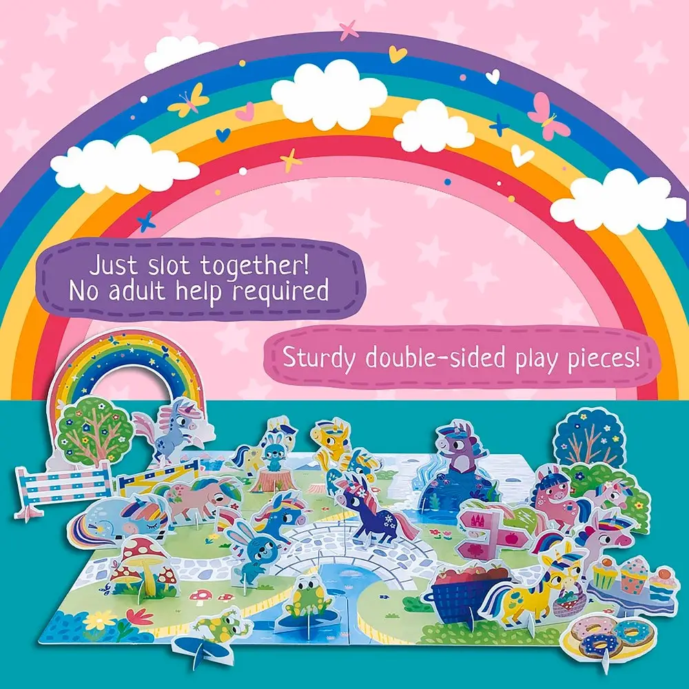 Build and Play Unicorns Boxed Book Set