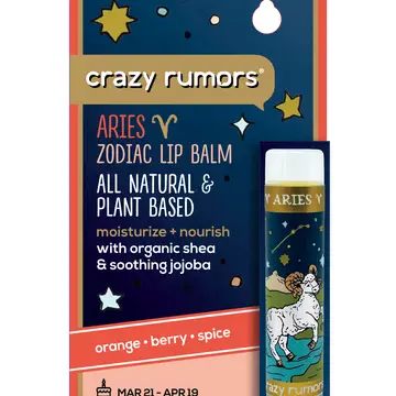 Aries Zodiac Lip Balm