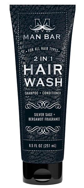 2 in 1 Shampoo and Conditioner Silver Sage and Bergamot