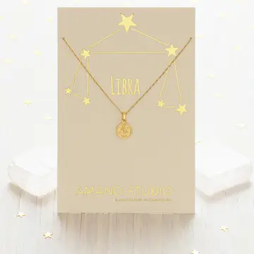 Zodiac Coin Necklace