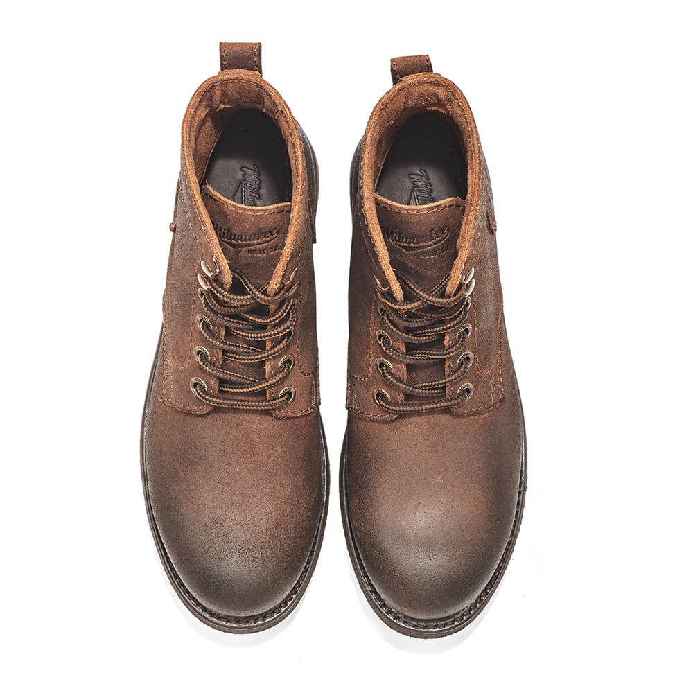 Milwaukee Boot Co. Pfister Plain Toe Boot - Gaucho