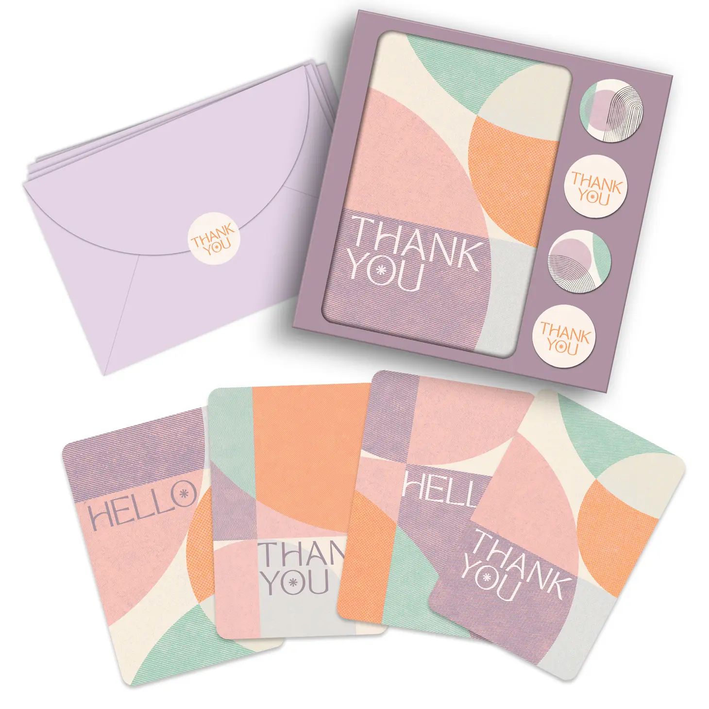 Find Balance Thank You Notecard Set