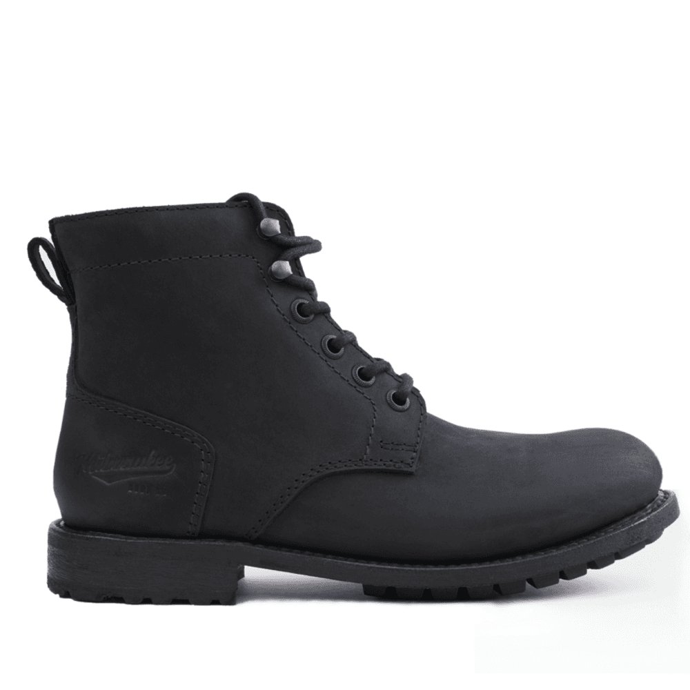 Milwaukee Boot Co. Pfister Plain Toe Boot - Black