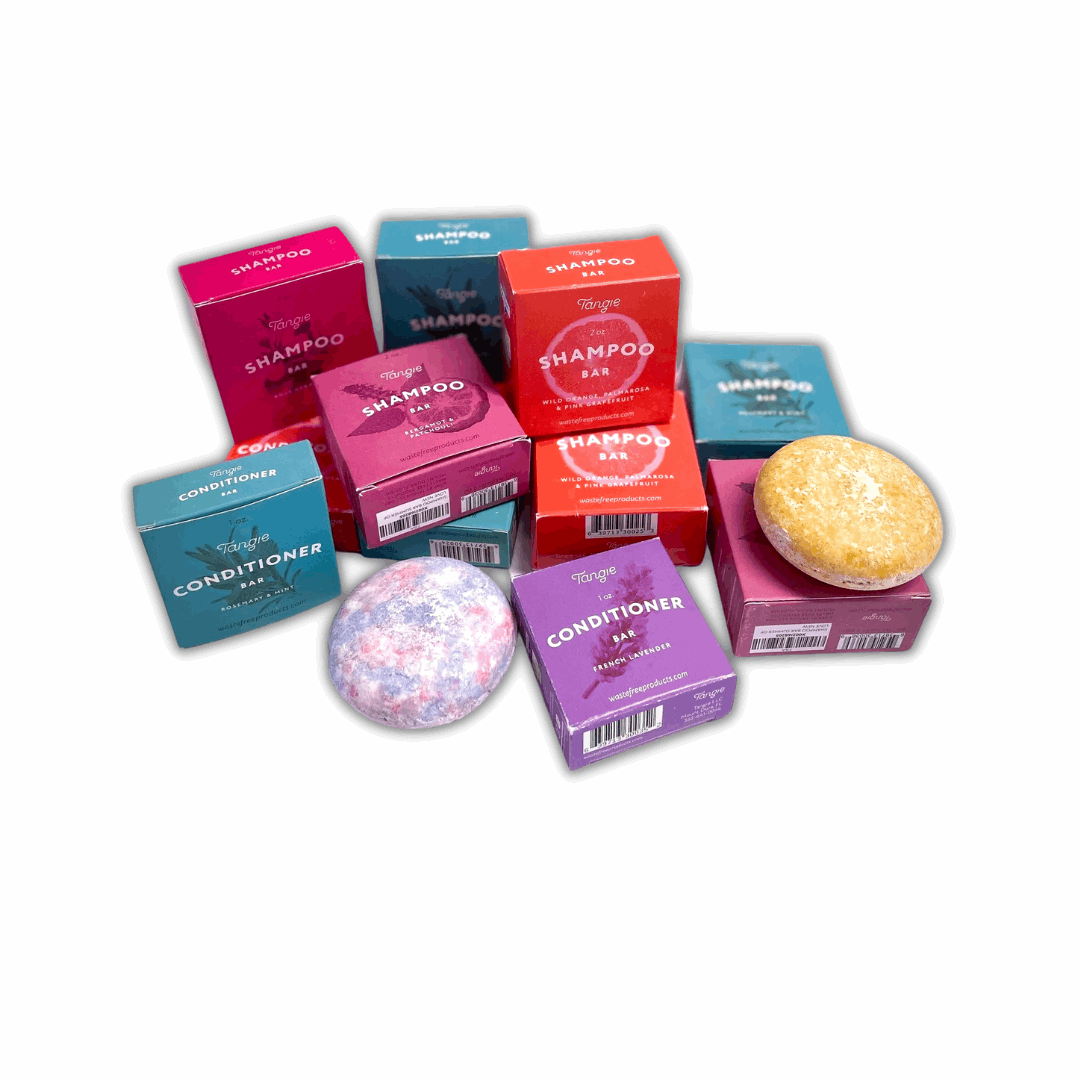 Tangie Solid Shampoo and Conditioner Bars