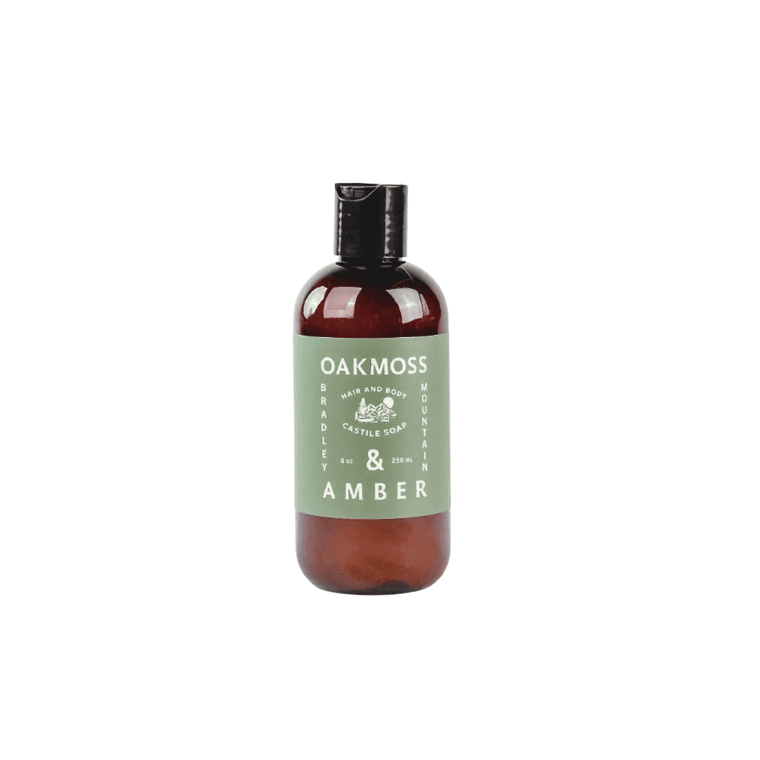 Oakmoss + Amber Hair + Body Soap