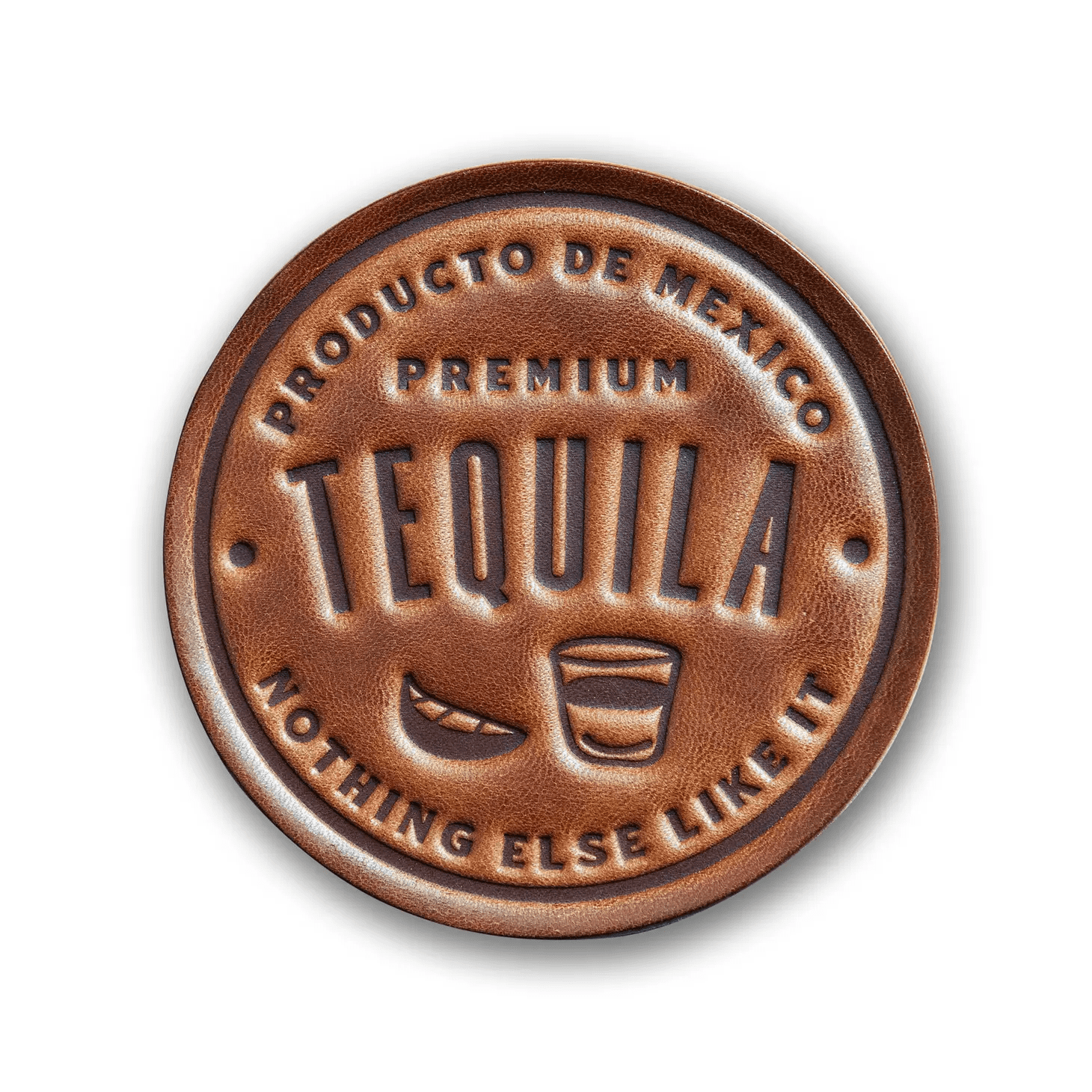 Sugarhouse Leather Coasters Tequila Mexico