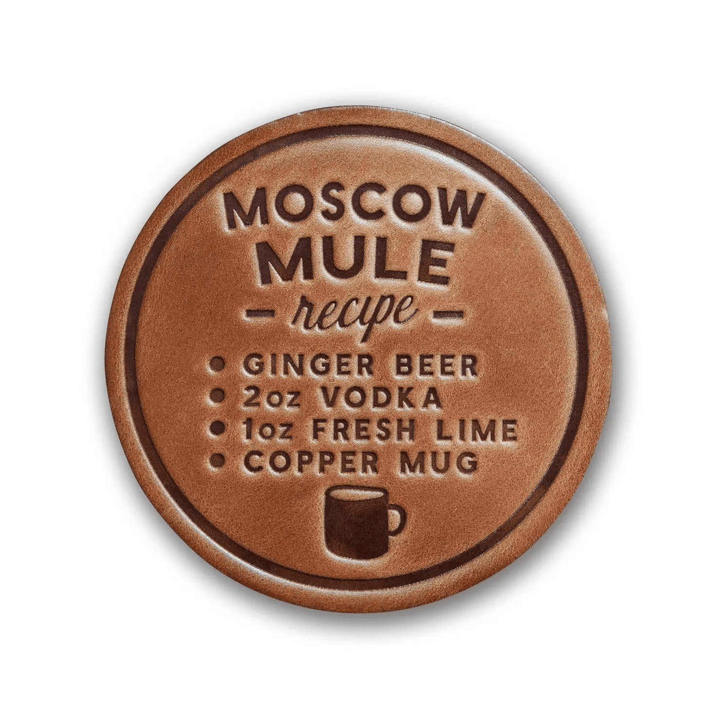 Sugarhouse Leather Coasters