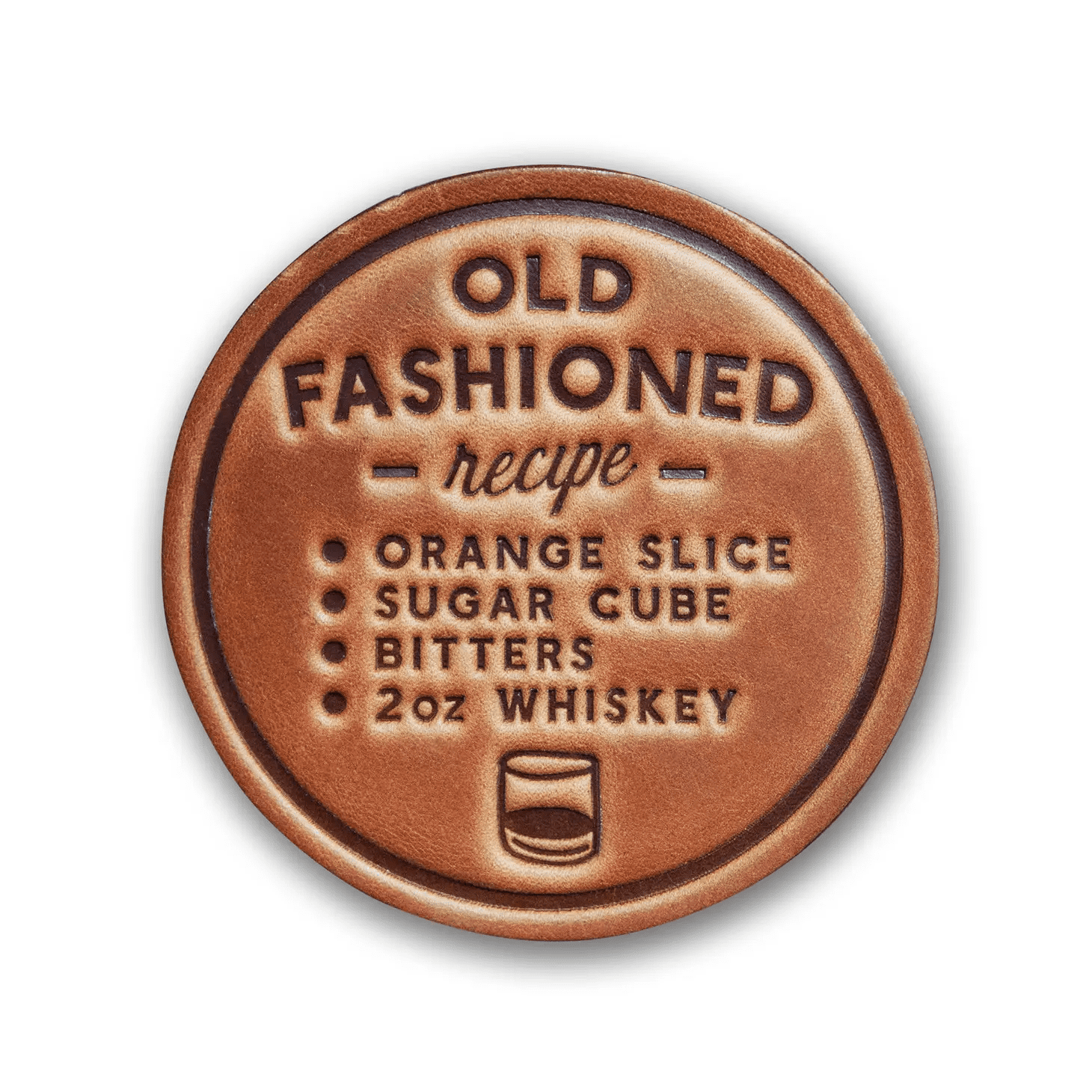 Sugarhouse Leather Coasters Old Fashioned Recipe