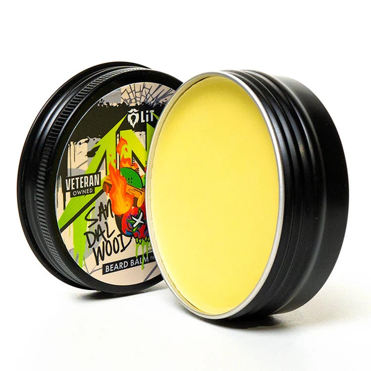 LiT Beard Co. Bounty Hunter Beard Balm Sandalwood