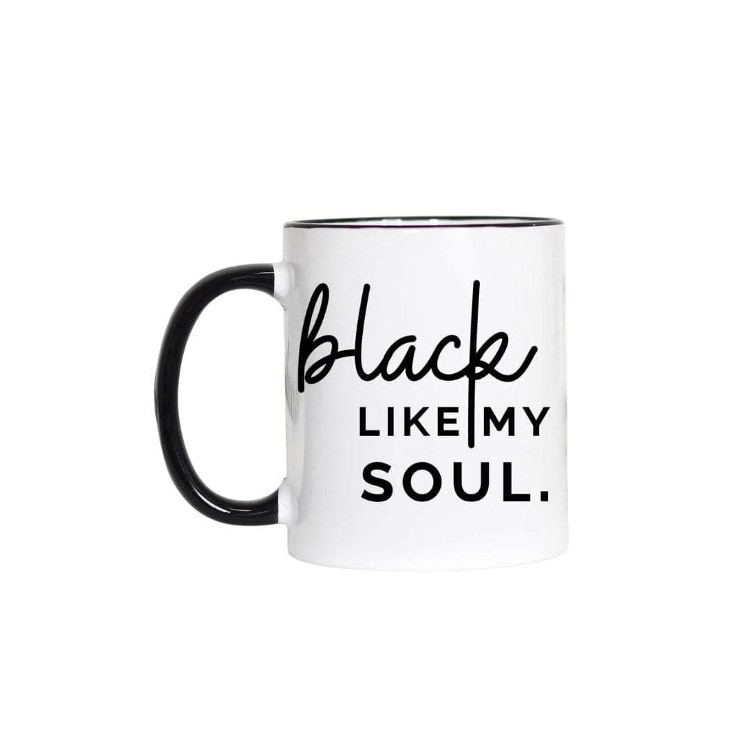Black Like My Soul Mug - 15oz