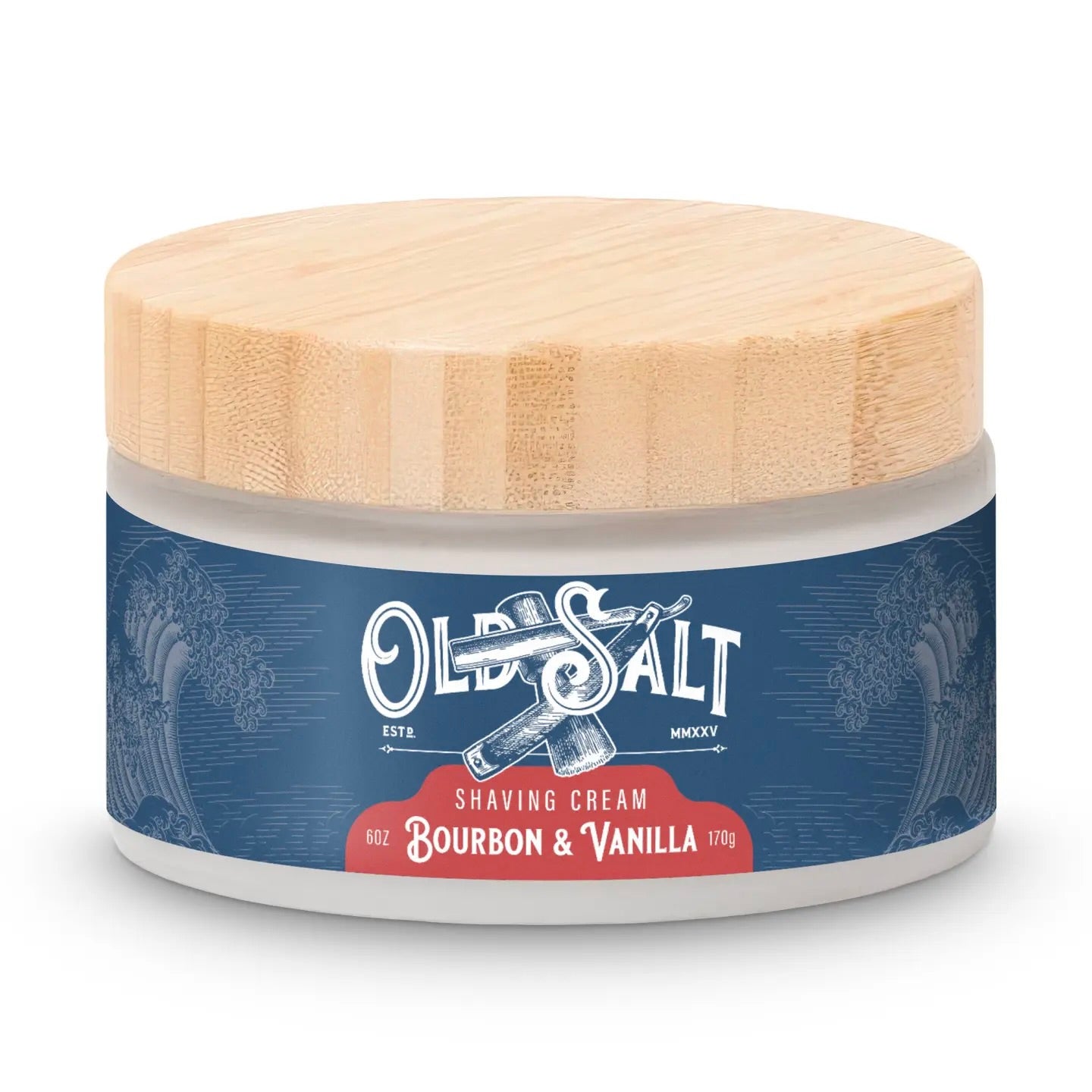 Bourbon and Vanilla Shaving Cream