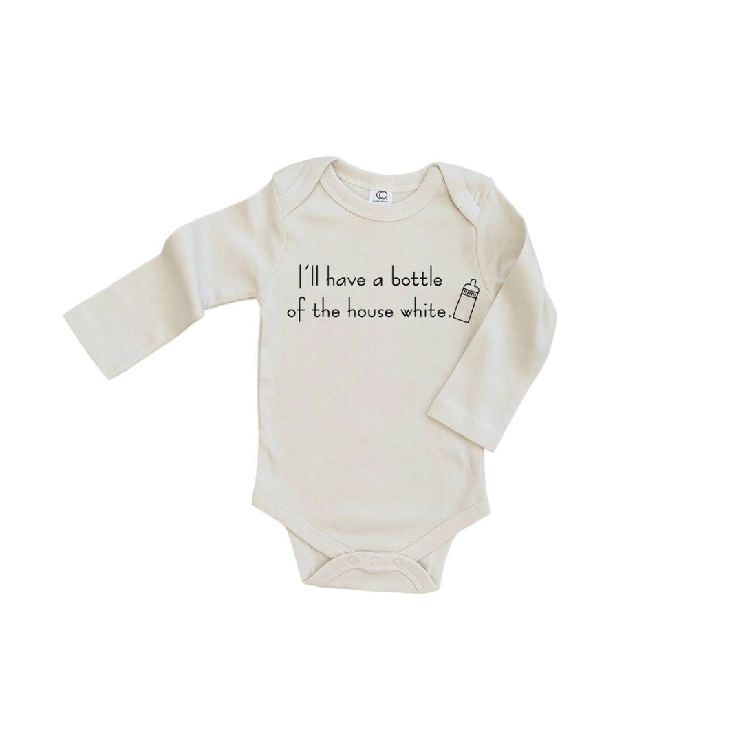 I'll have a bottle of the house white baby onesie