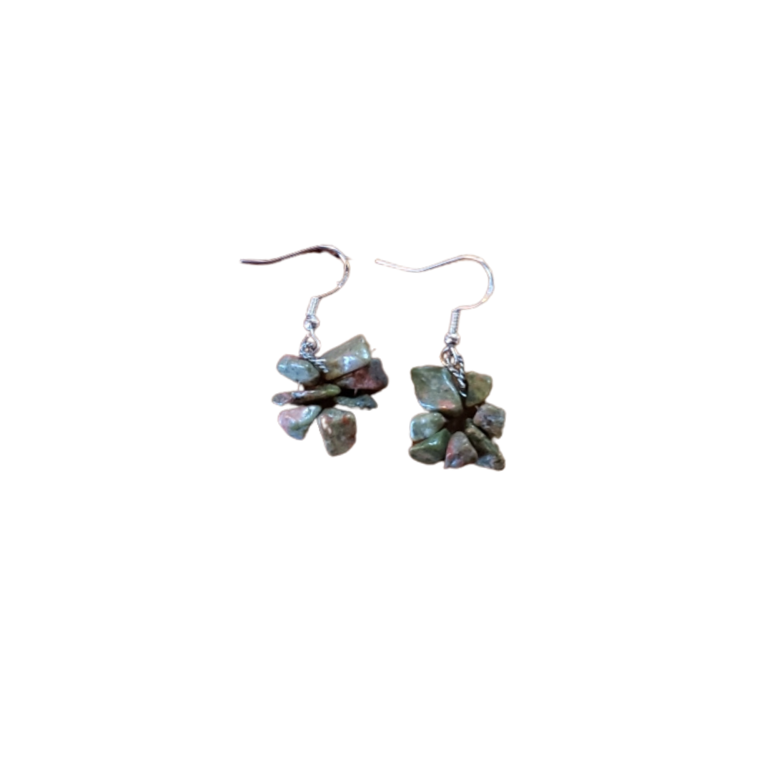 Gemstone Chip Dangles - Assorted Gemstones