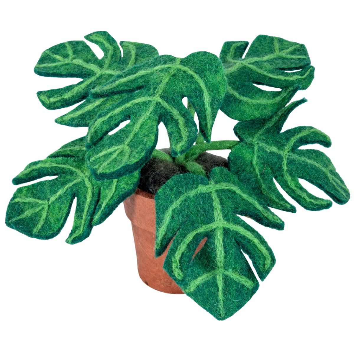 Felt Monstera Plant