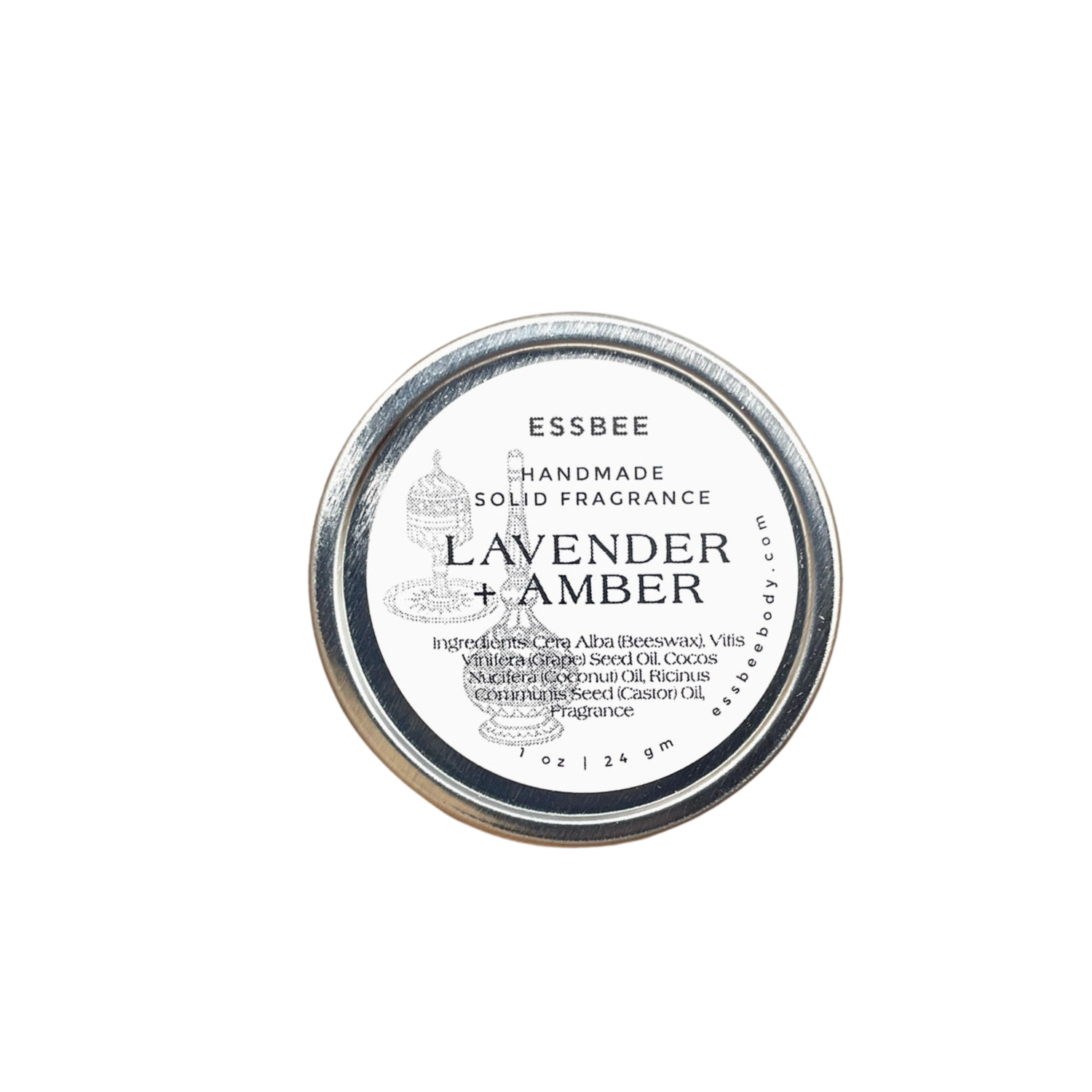 Lavender + Amber Solid Fragrance