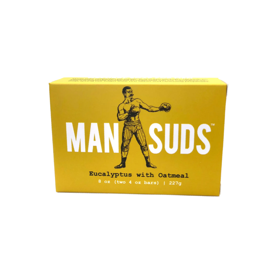 Man Suds Bar Soap - Eucalyptus with Oatmeal