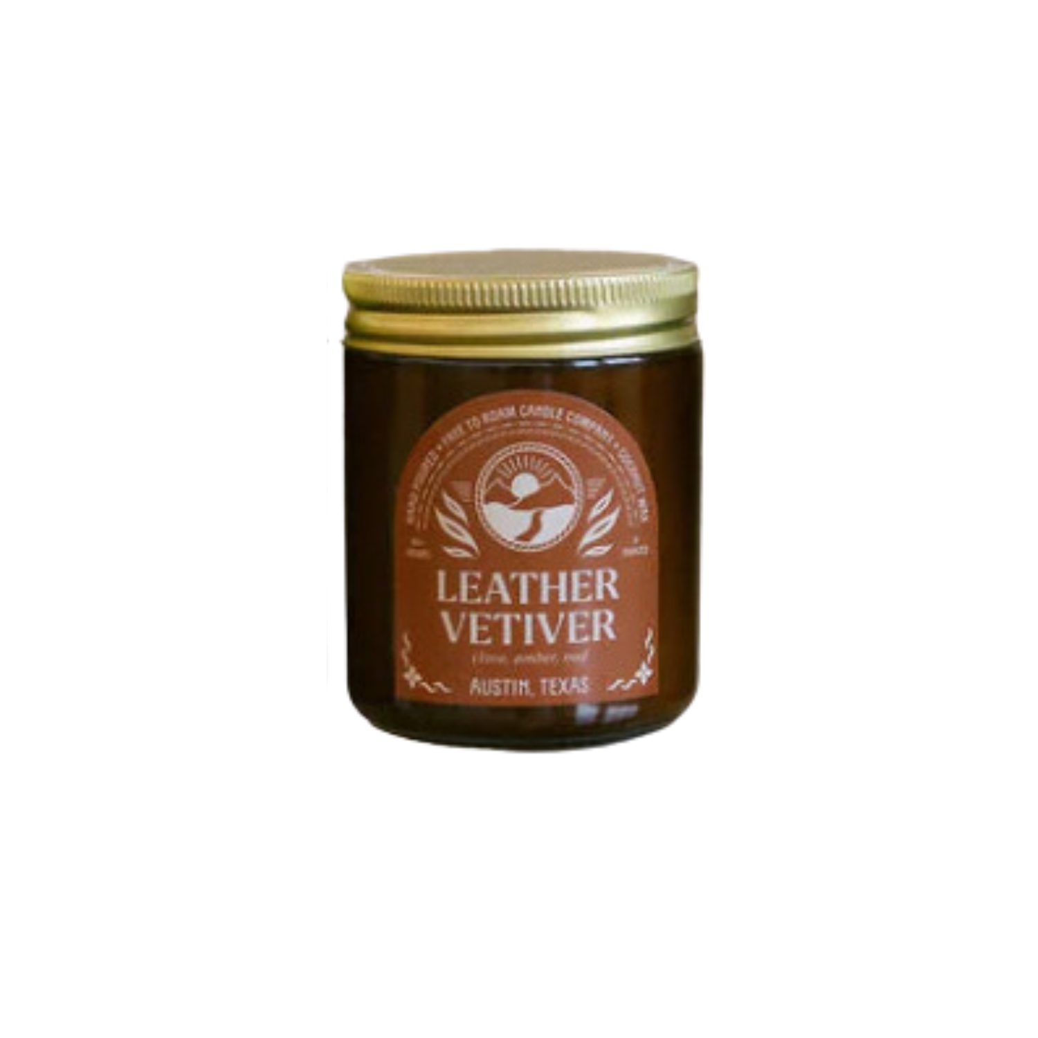 Leather and Vetiver Candle