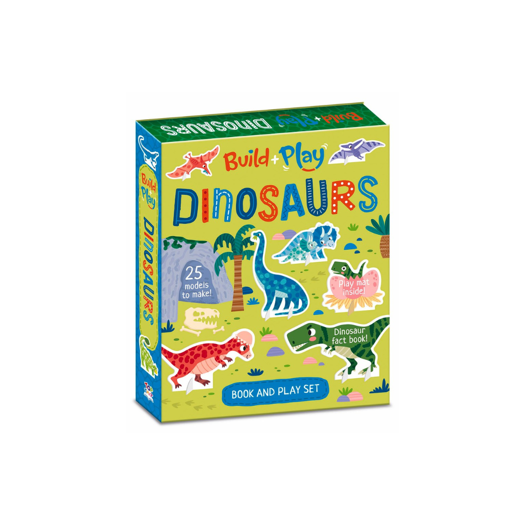Build and Play Dinosaurs Boxed Book Set