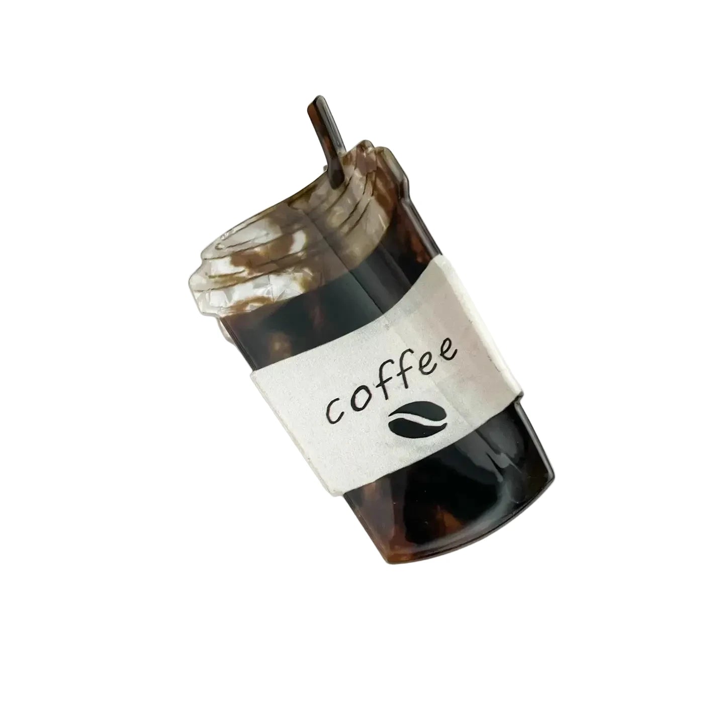 Coffee Cup Claw Clip
