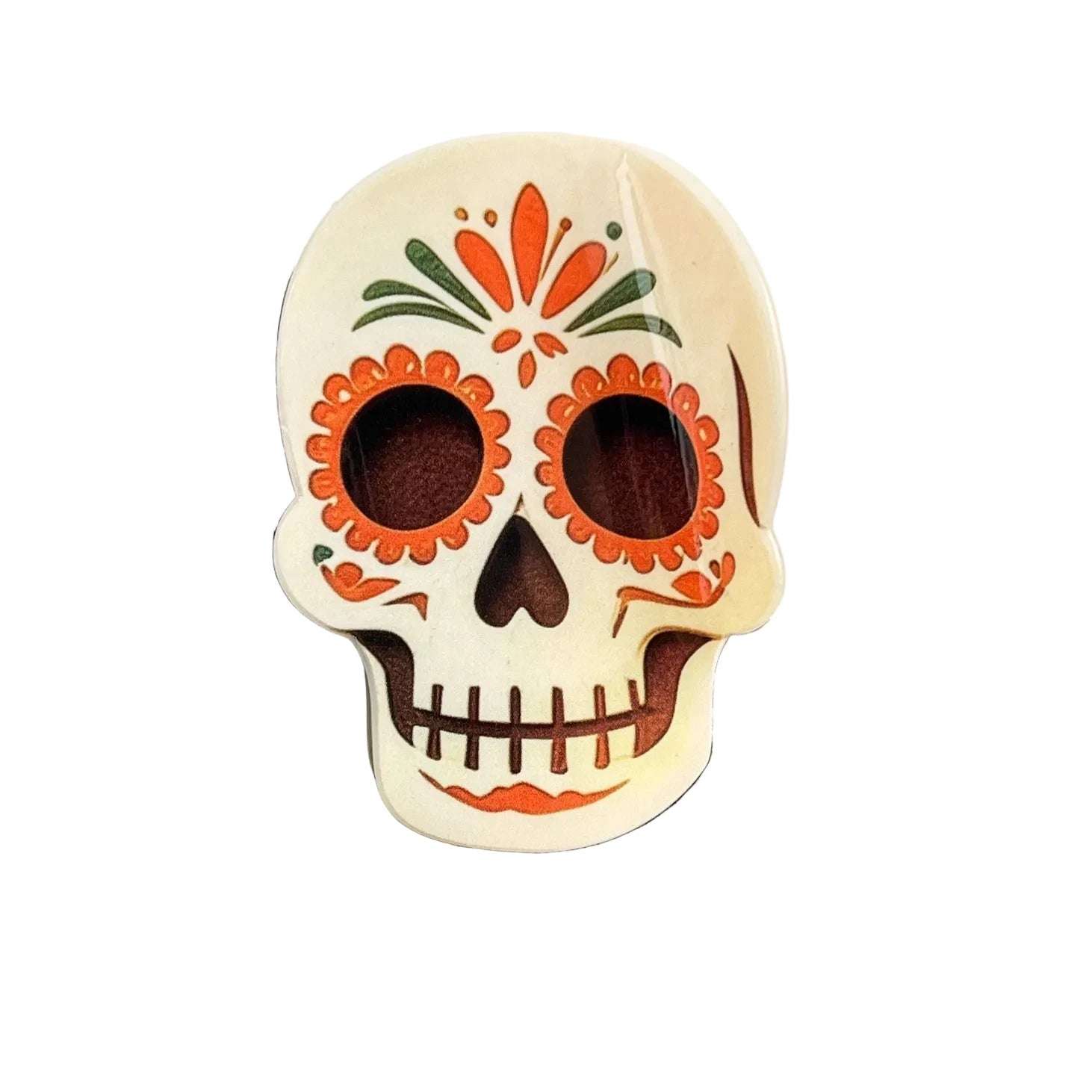 Sugar Skull Claw Clip