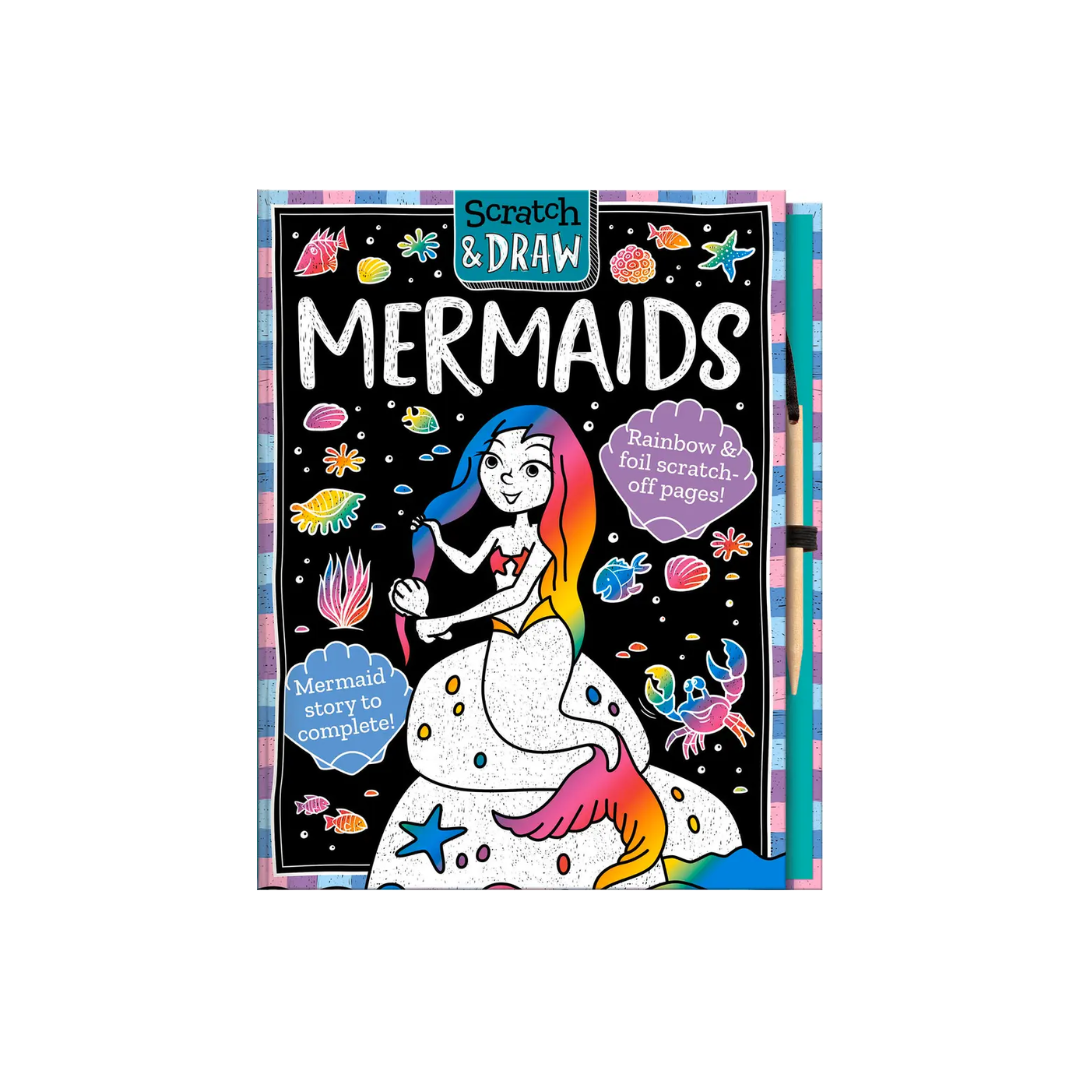 Scratch and Draw Mermaids