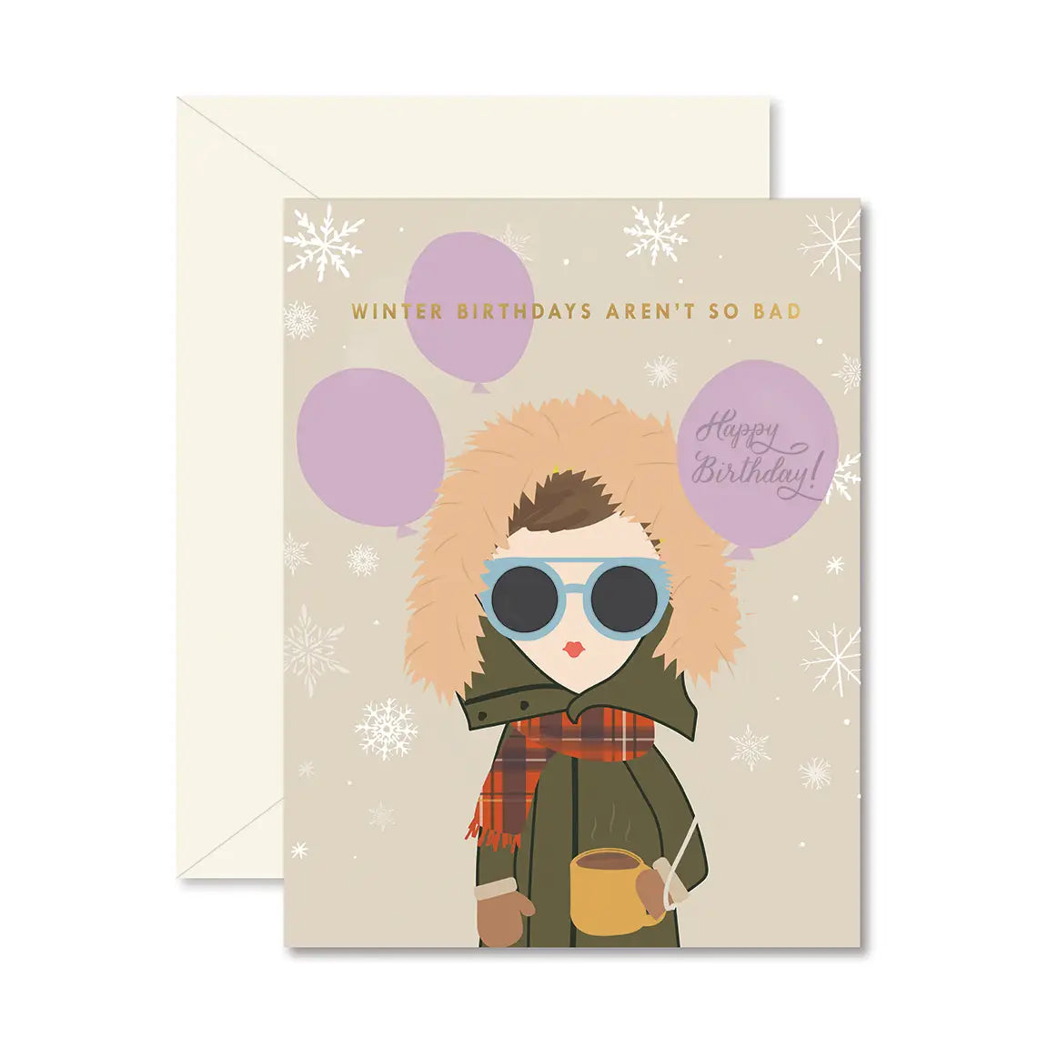 Winter Birthday Card