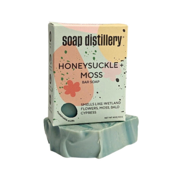 The Soap Distillery Honeysuckle Moss Bar Soap
