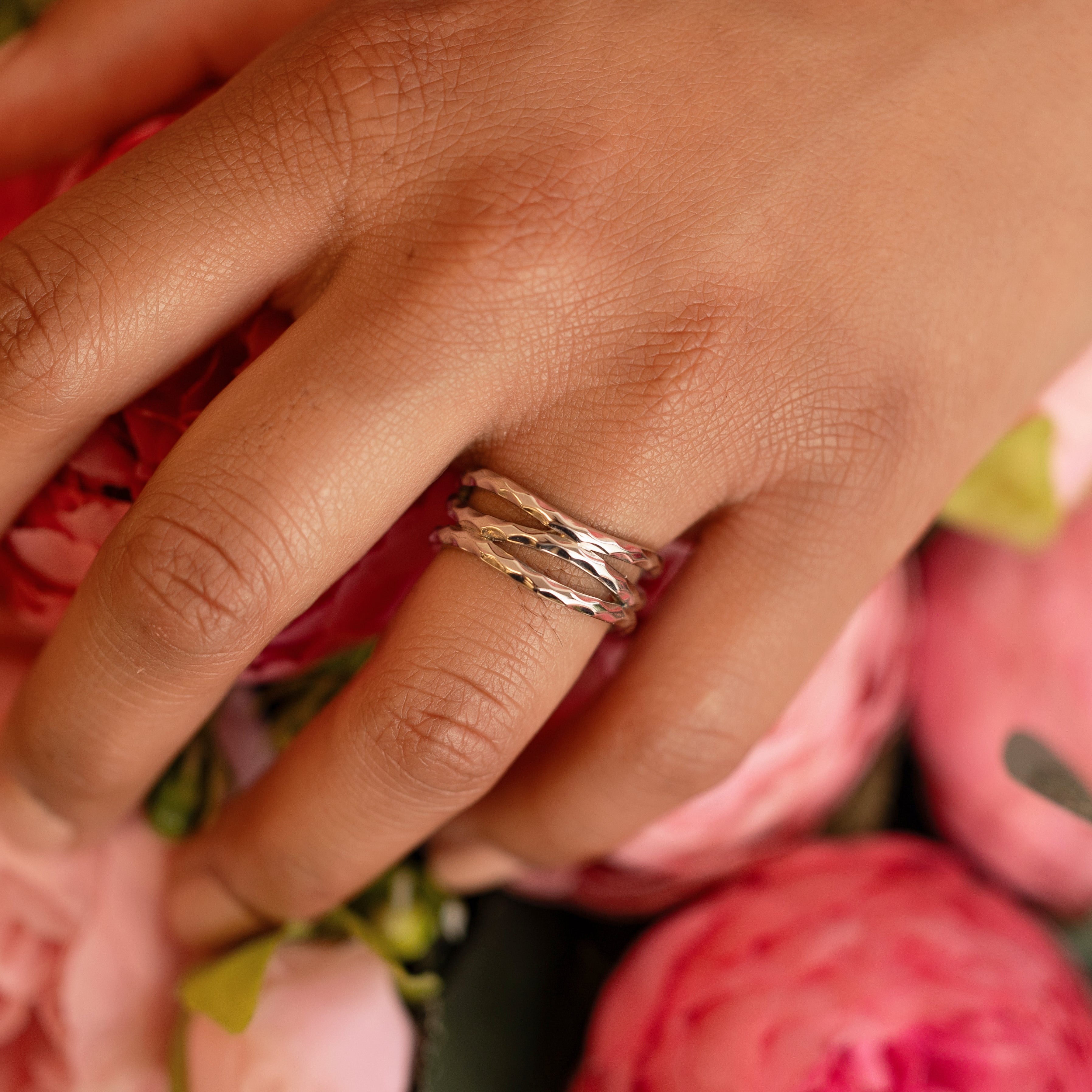 Starlette Sylvia Statement Ring in Silver