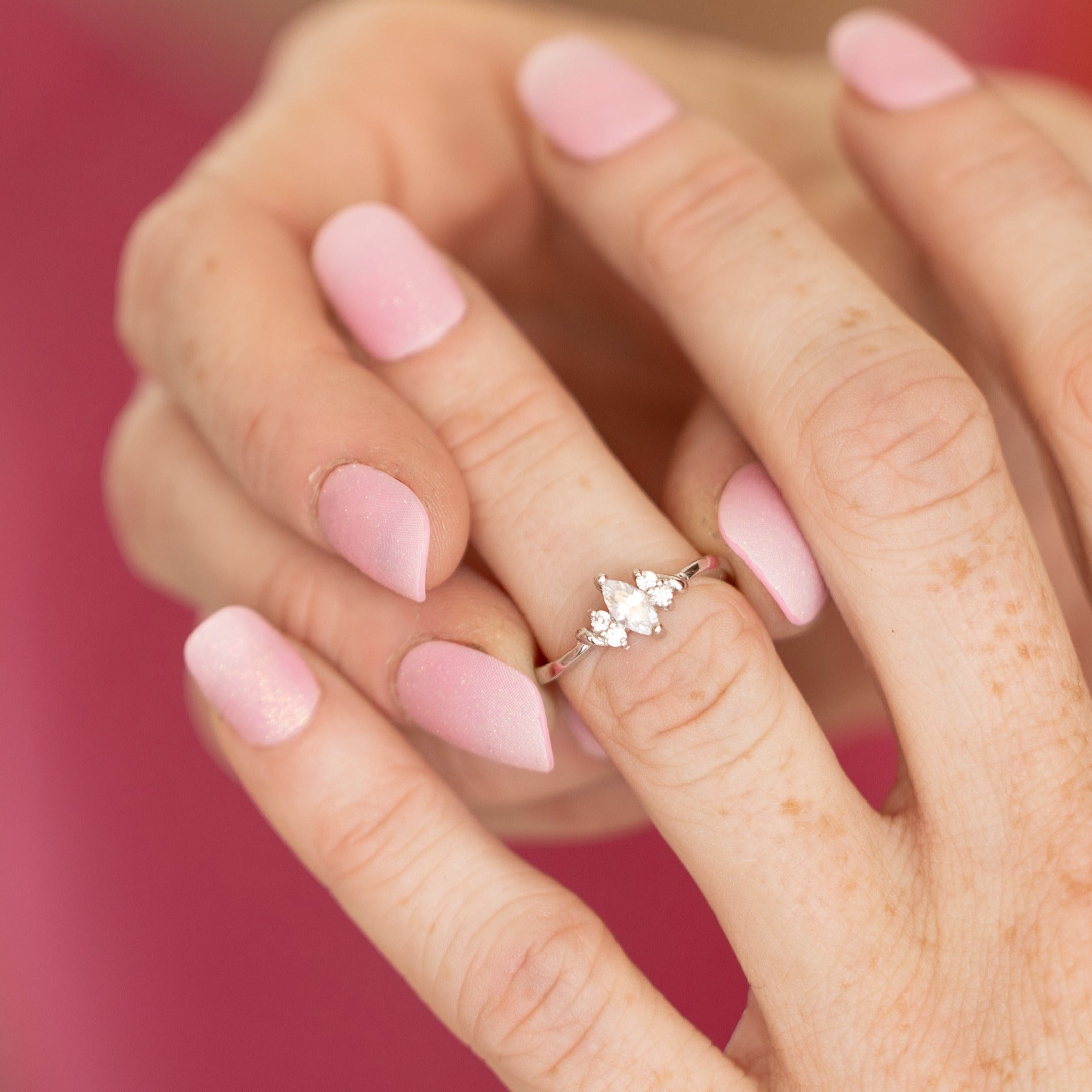 Starlette Rita Statement Ring in Silver