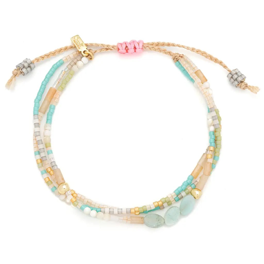 Mixed Media Bracelet - Mixed Tapes and Miles