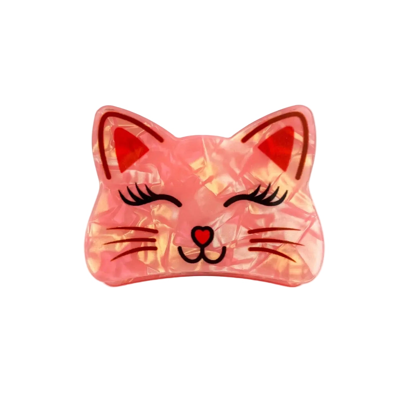 Smiling Cat Claw Clip